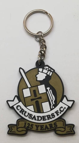 Crusaders 125th Anniversary Crest Key Ring - Crusaders FC