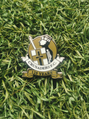 Crusaders FC special edition 125th Anniversary crest badge - Crusaders FC