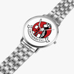 Crusaders FC Steel Strap Quartz watch (WHITE FACE) - Crusaders FC