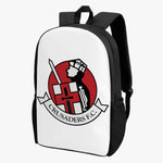 Crusaders FC Kid's School Backpack (BLACK/WHITE) - Crusaders FC