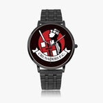 Crusaders FC Steel Strap Quartz watch (BLACK FACE) - Crusaders FC