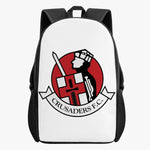 Crusaders FC Kid's School Backpack (BLACK/WHITE) - Crusaders FC