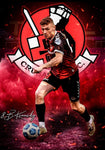 Ben Kennedy Poster - Crusaders FC