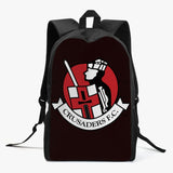 Crusaders FC Kid's School Backpack (BLACK) - Crusaders FC