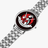 Crusaders FC Steel Strap Quartz watch (BLACK FACE) - Crusaders FC