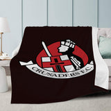 Crusaders FC Stitched Fleece Blanket - Crusaders FC