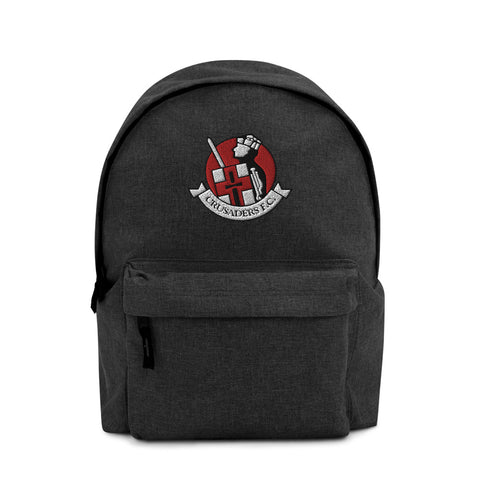 Crusaders FC Embroidered Backpack - Crusaders FC