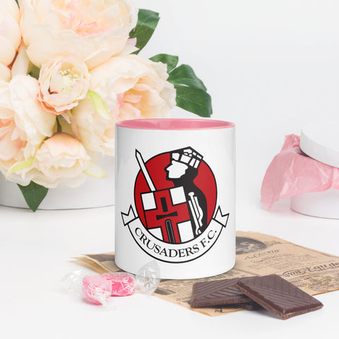 Crusaders Pink Liner Mug - Crusaders FC