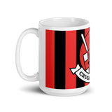 Crusaders Striped glossy mug - Crusaders FC
